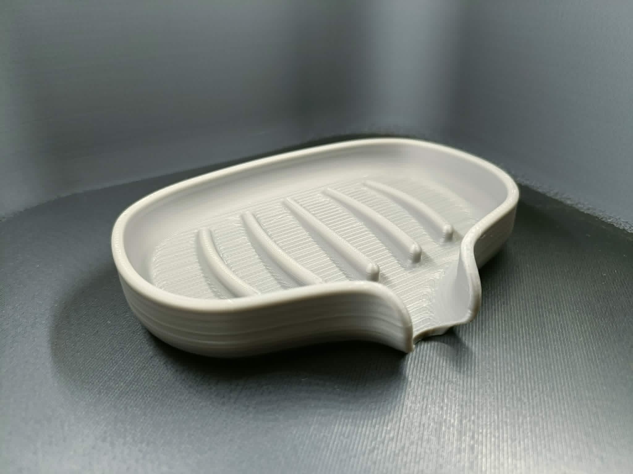 Mydelniczka Samowysychająca Plastikowa z Odpływem Wody Łazienka Kuchnia