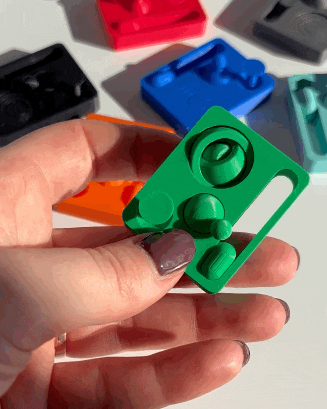FIDGET 4w1 Antystres - Kieszonkowy Gadżet Sensoryczny