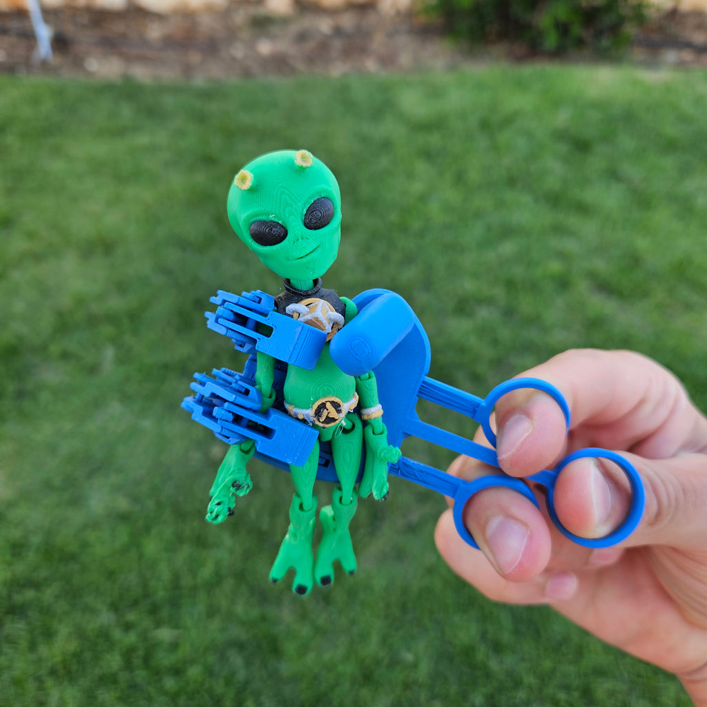 Mechaniczna Dłoń Fidget – Kinetyczna Zabawka Scissor Hand