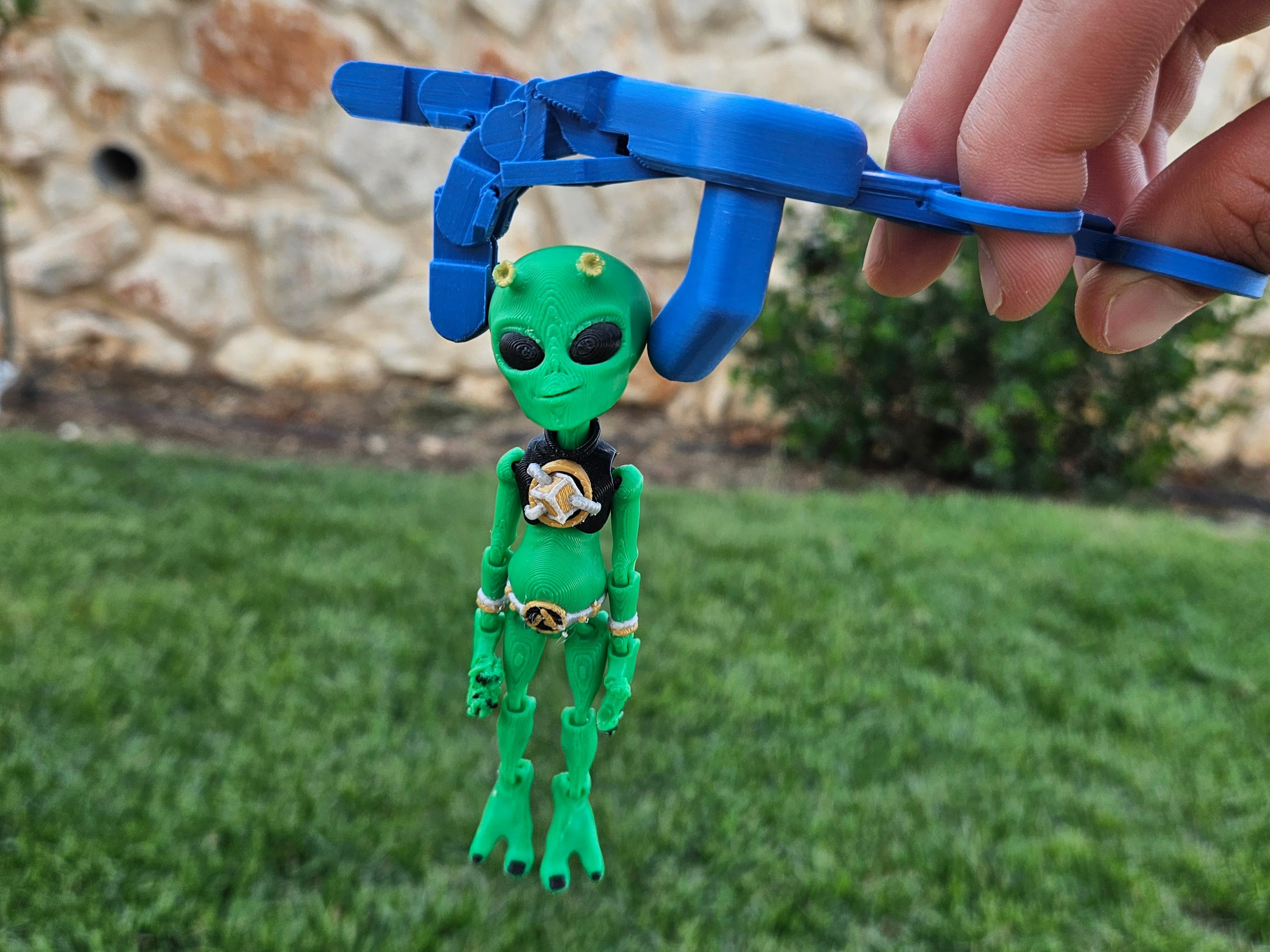 Mechaniczna Dłoń Fidget – Kinetyczna Zabawka Scissor Hand