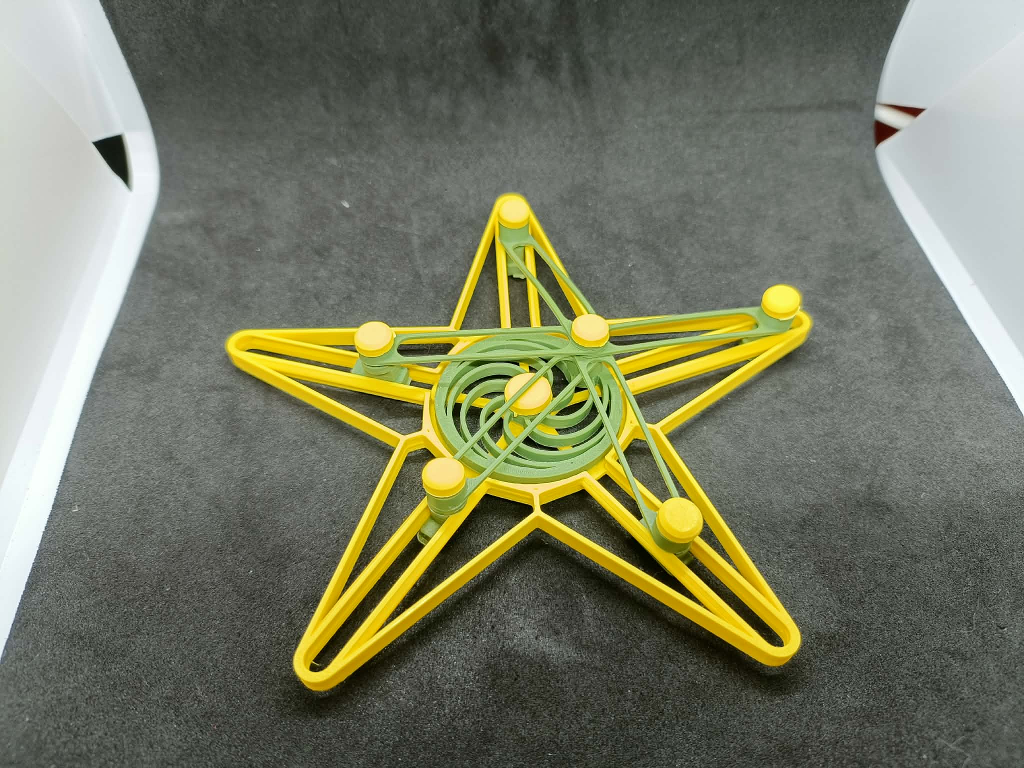 Fidget Spinner Gwiazda Pięciotłokowy Druk 3D Antystresowa Zabawka Sensoryczna