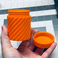 STYLOWY I FUNKCJONALNY POJEMNIK ZAKRĘCANY – DESIGN 3D