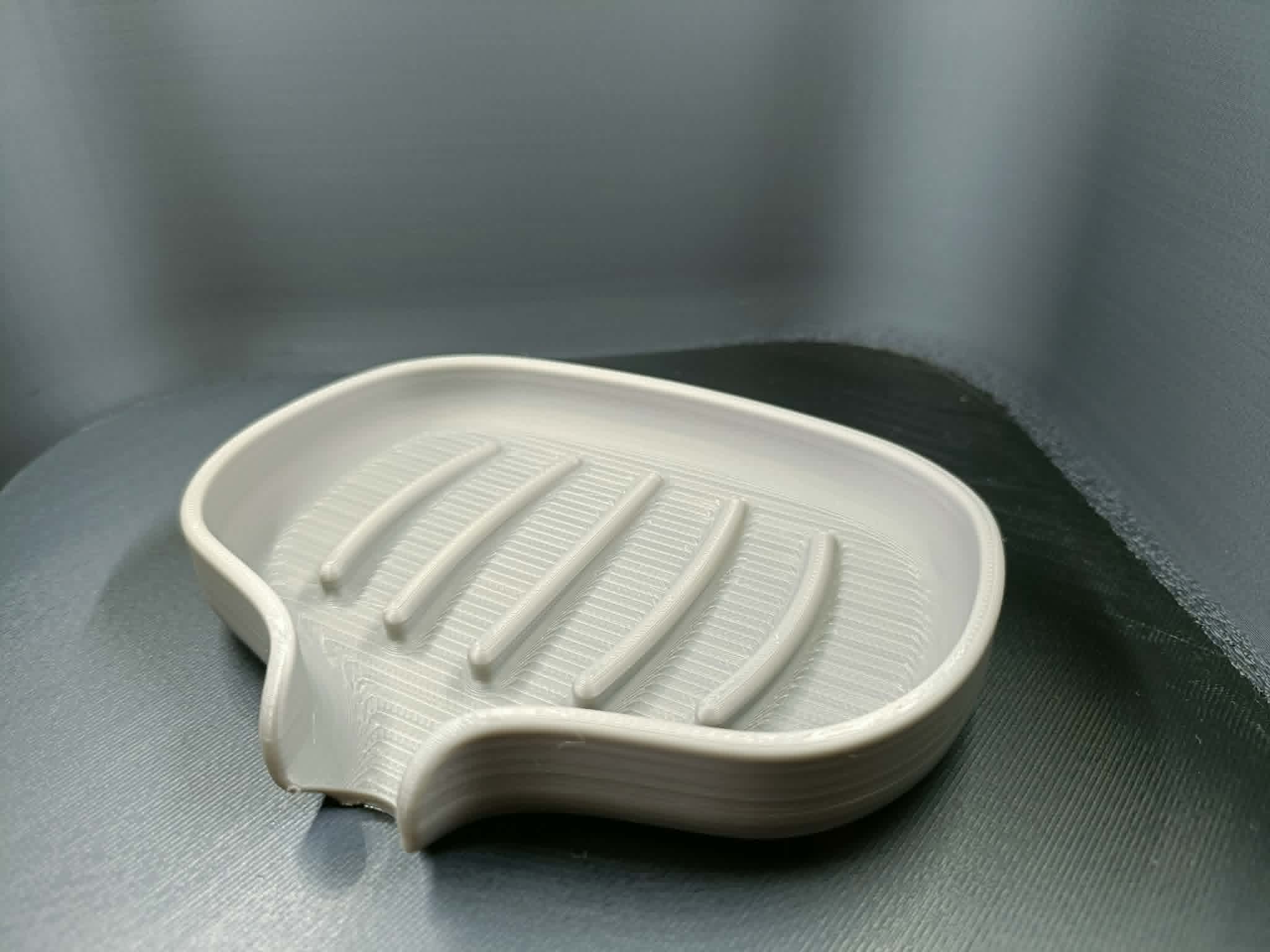Mydelniczka Samowysychająca Plastikowa z Odpływem Wody Łazienka Kuchnia