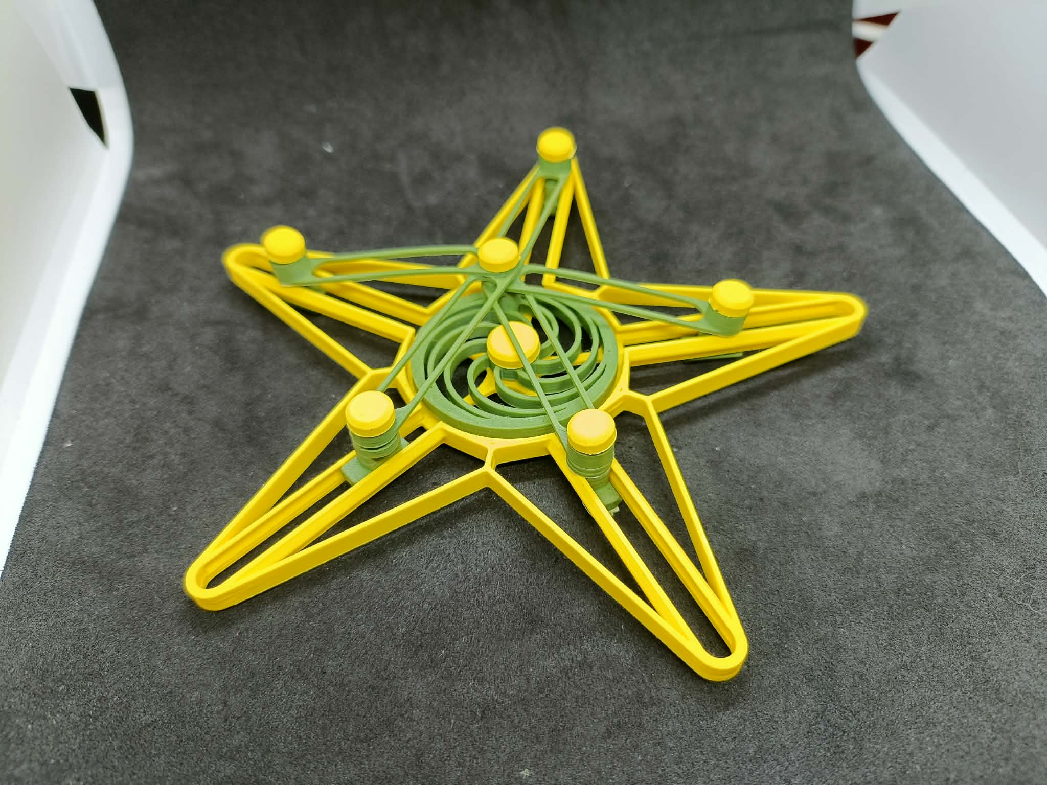 Fidget Spinner Gwiazda Pięciotłokowy Druk 3D Antystresowa Zabawka Sensoryczna