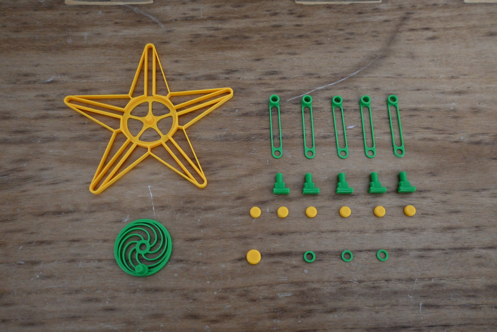 Fidget Spinner Gwiazda Pięciotłokowy Druk 3D Antystresowa Zabawka Sensoryczna