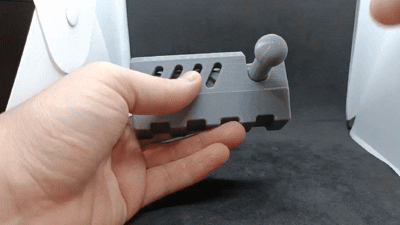 FIDGET Lufa Mechanizm Przeładowania | Replika Przeładowania | Antystres 3D