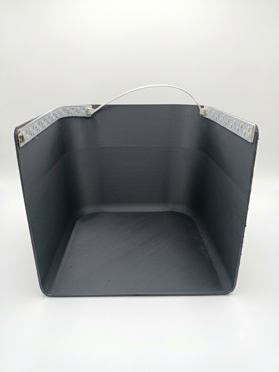 Bezszwowe Kompaktowe Studio Fotograficzne (Namiot Bezcieniowy) 170x164x145 mm