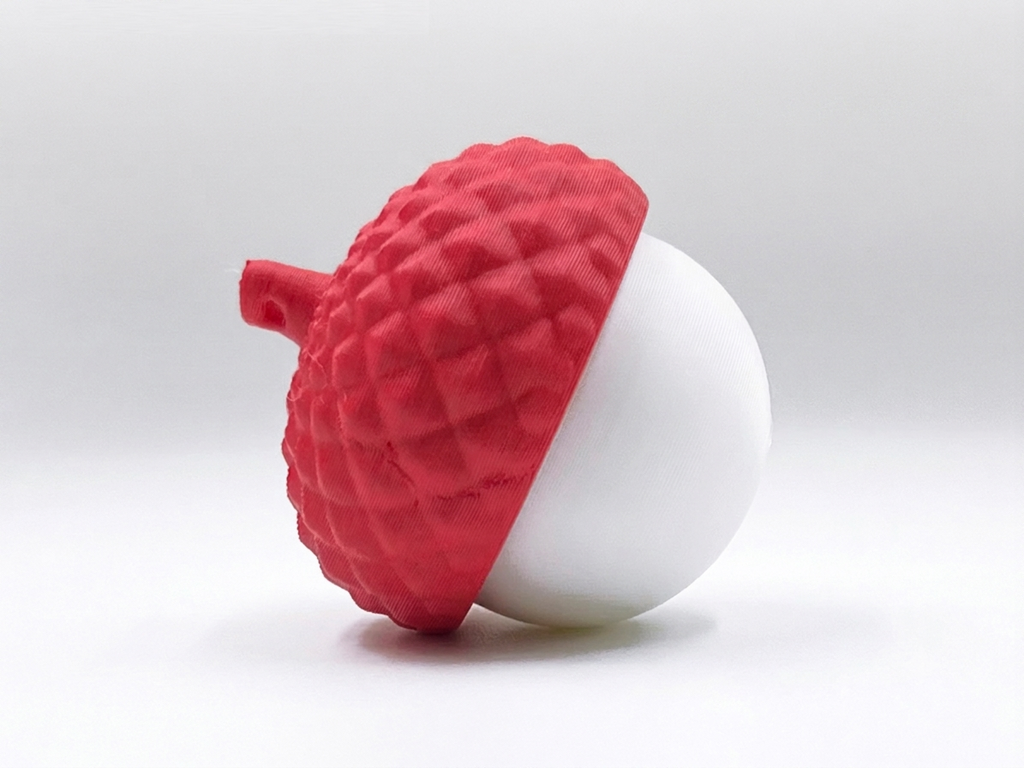 Tytuł oferty (74 znaki): Fidget Kliker Żołądź z Breloczkiem - Odstresowująca Zabawka w Kształcie Żołędzia