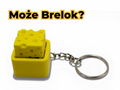 Kreatywny Breloczek-Kliker Fidget Żółty Ser Antystresowy