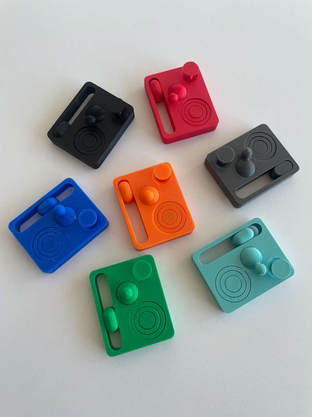 FIDGET 4w1 Antystres - Kieszonkowy Gadżet Sensoryczny