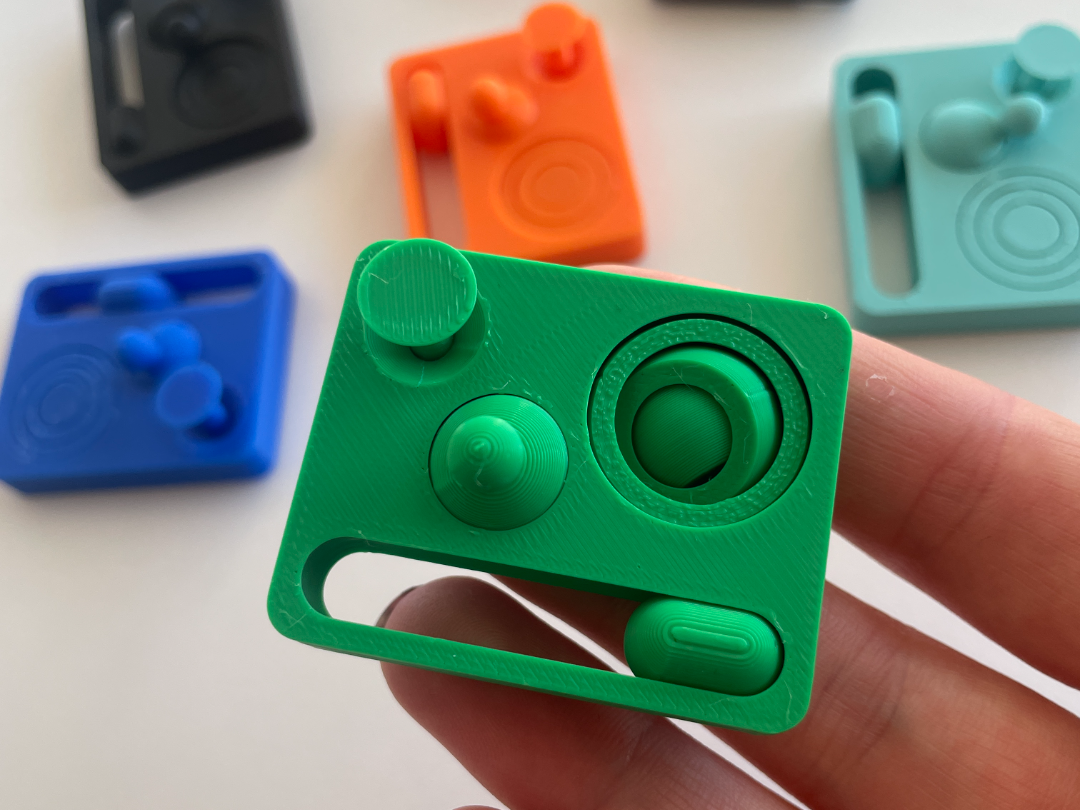 FIDGET 4w1 Antystres - Kieszonkowy Gadżet Sensoryczny