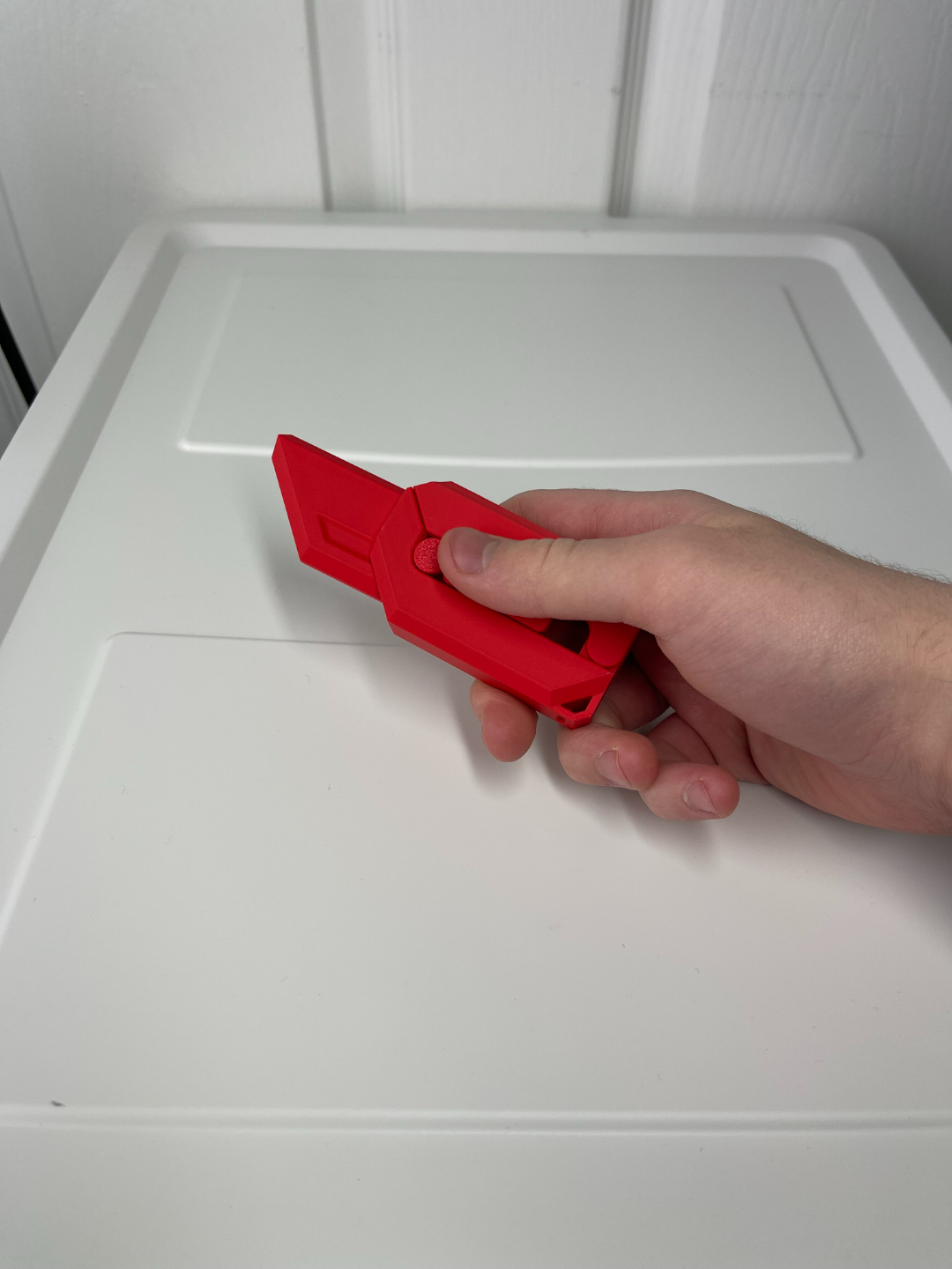 Zabawkowy Nóż Chowany Składany Antystresowy Sensoryczny TikTok 7 x 2cm