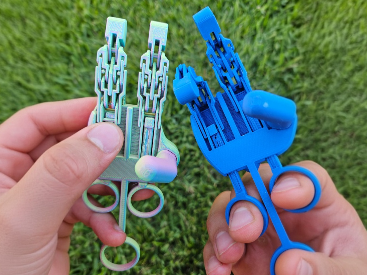 Mechaniczna Dłoń Fidget – Kinetyczna Zabawka Scissor Hand