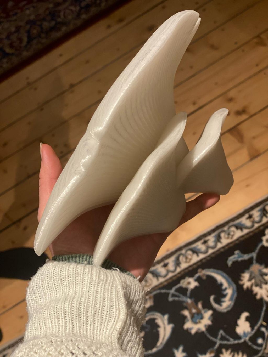 Designerska Półka Grzybek na Ścianę – Fairycore Dekoracja 3D 16 cm