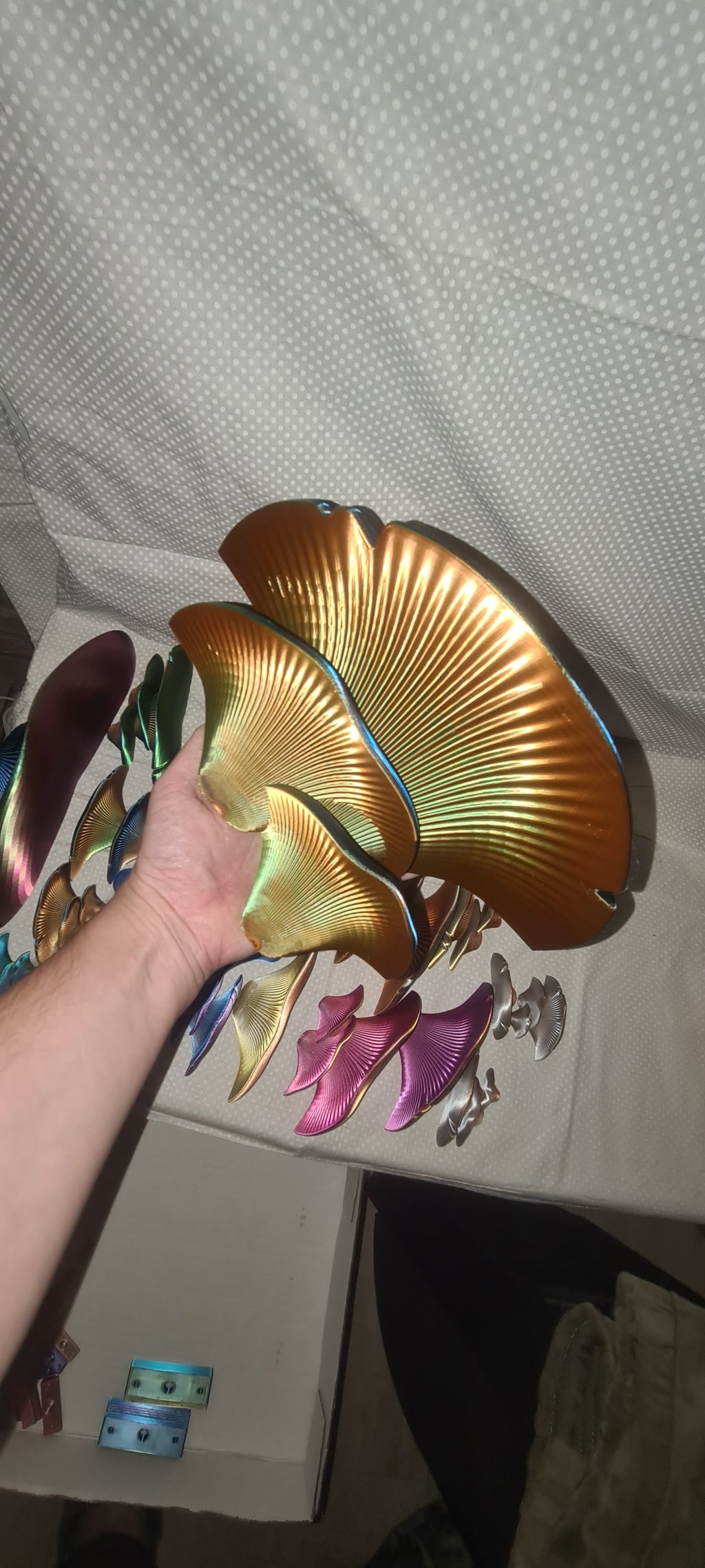 Designerska Półka Grzybek na Ścianę – Fairycore Dekoracja 3D 16 cm