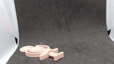 Wyrzutnia Żetonów Fidget Toy + 2 Żetony Zabawka Antystresowa Zręcznościowa