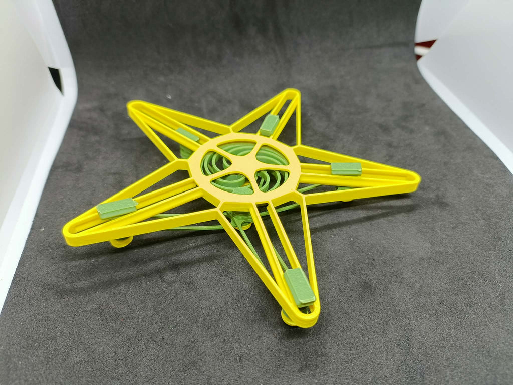 Fidget Spinner Gwiazda Pięciotłokowy Druk 3D Antystresowa Zabawka Sensoryczna
