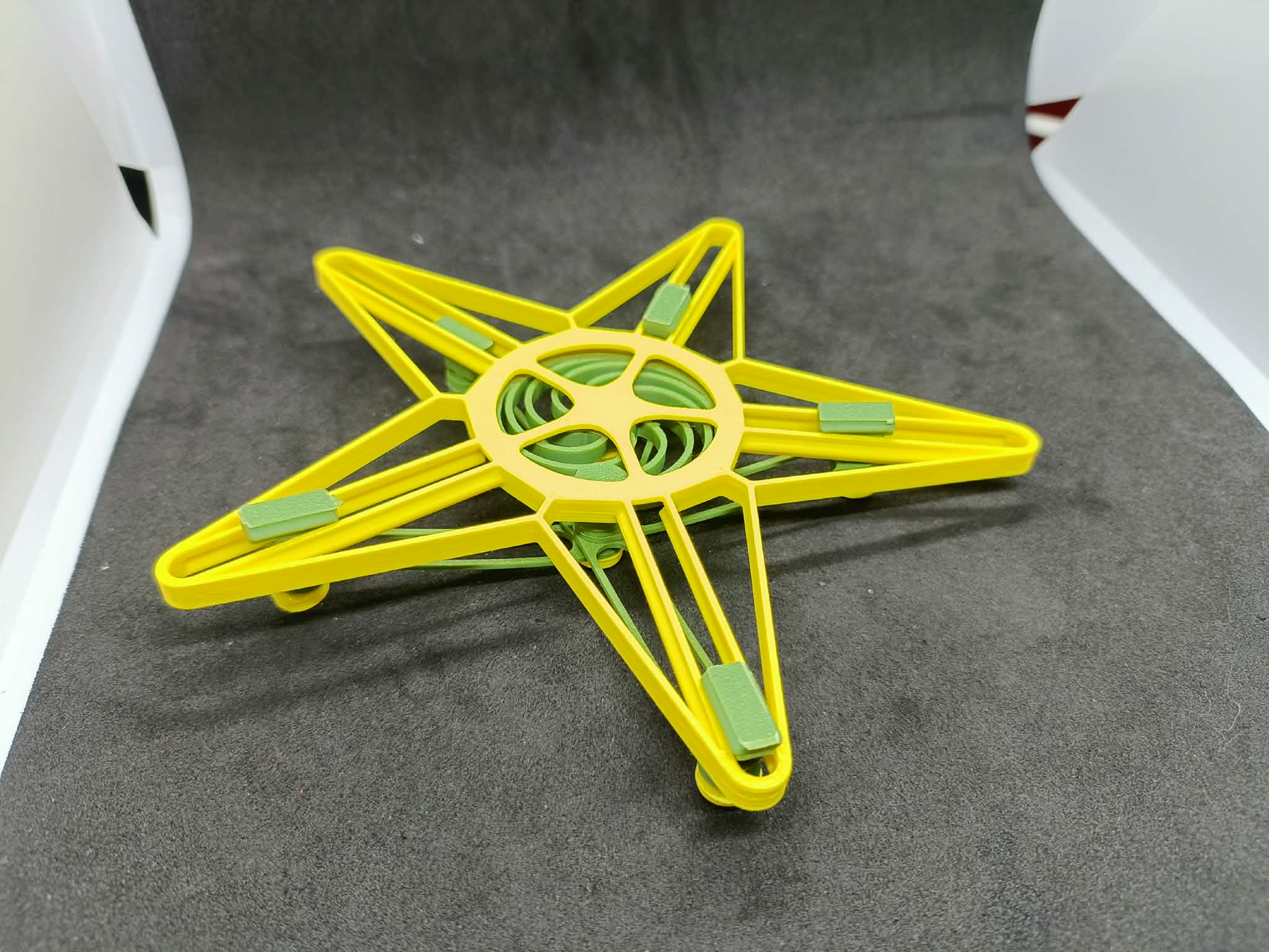 Fidget Spinner Gwiazda Pięciotłokowy Druk 3D Antystresowa Zabawka Sensoryczna