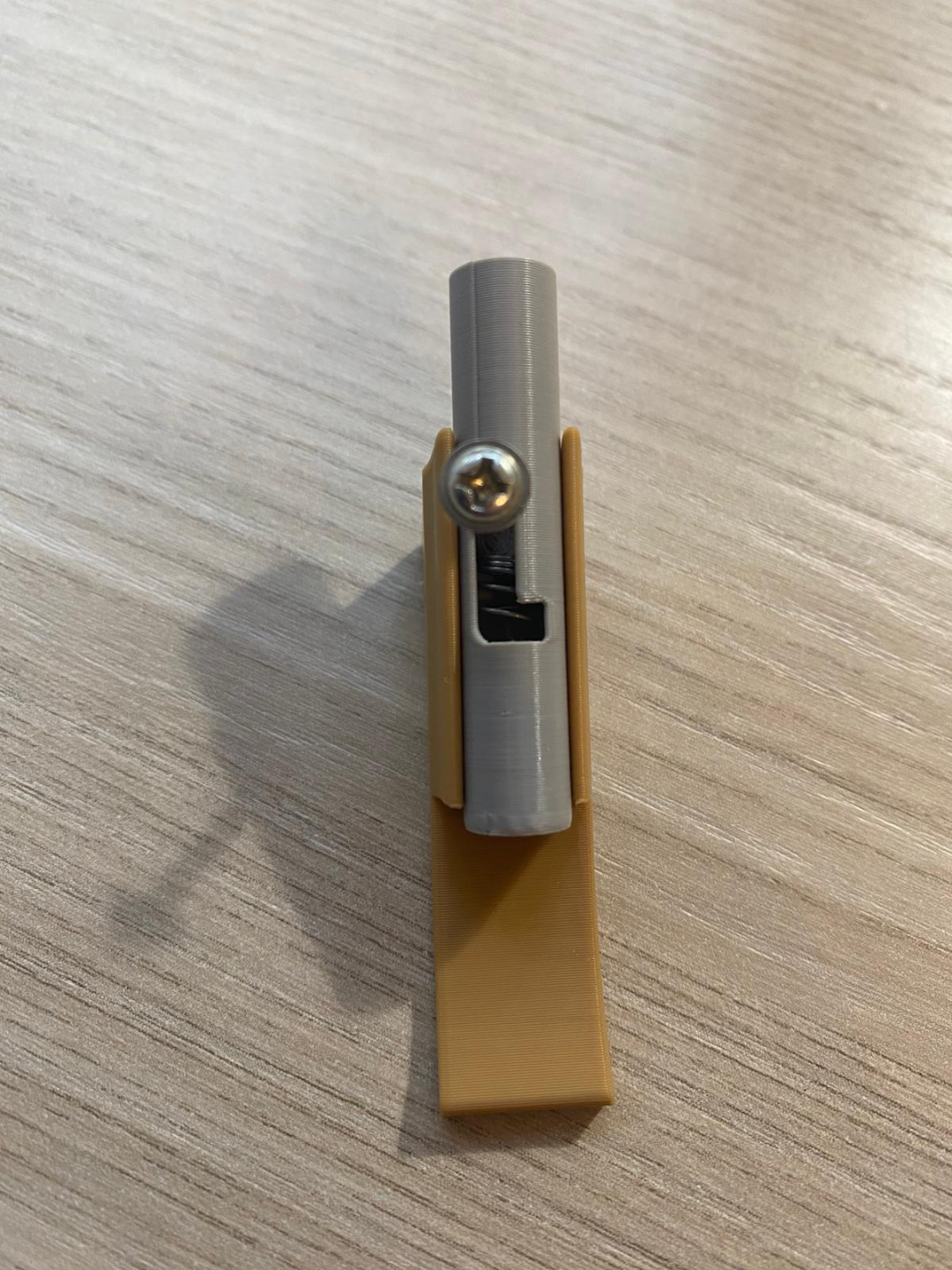 Fidget Biurowy Zabawka Antystresowa Mini Działko Wyrzutnia + 9 Pocisków
