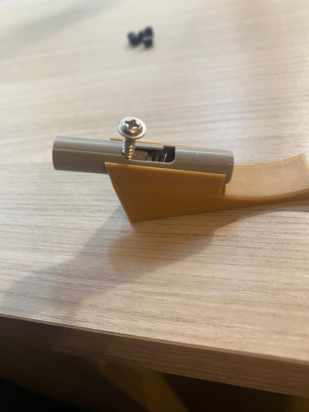 Fidget Biurowy Zabawka Antystresowa Mini Działko Wyrzutnia + 9 Pocisków