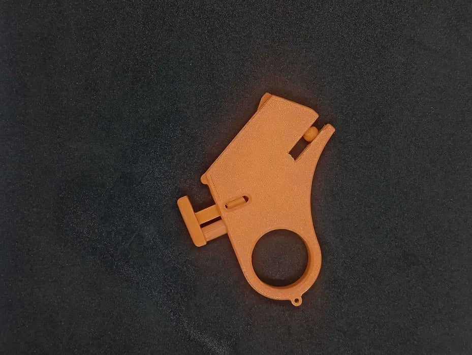 Mini Pistolet Fidget Magazynkowy – Brelok 3D na Kulki (BB)
