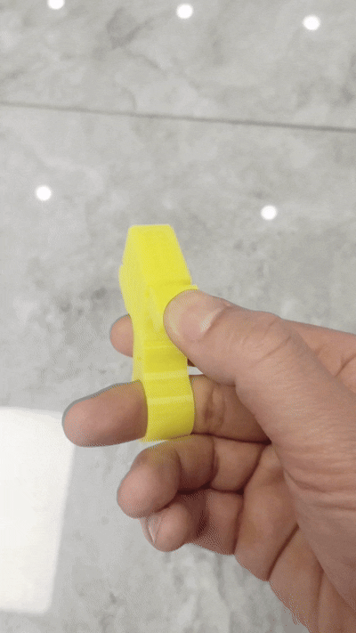 Kieszonkowy Pistolet Fidget - Mechanizm Wyrzutu Łusek Mini Pistolet Fidget